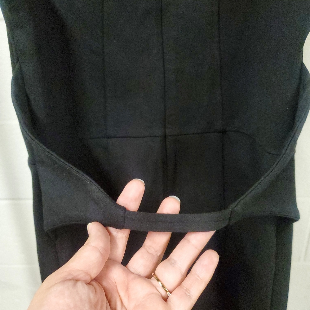 Women's Black Cocktail Dress NWT Adelyn Rae Size L - Picture 10 of 11